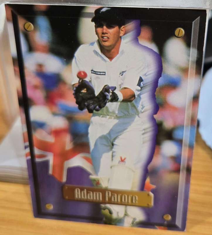 ADAM PARORE (New Zealand) 1997 South Africa SPORTS DECK CRICKET CARD #33