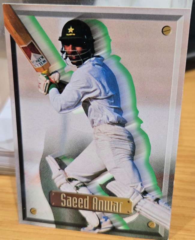 SAEED ANWAR (Pakistan) 1997 South Africa SPORTS DECK CRICKET CARD #40