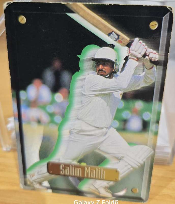 SALIM MALIK (Pakistan) 1997 South Africa SPORTS DECK CRICKET CARD #44