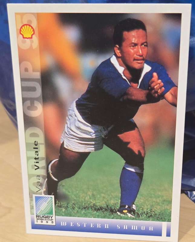 VAA VITALE - SPORTS DECK `RUGBY WORLD CUP 95` - BASE TRADING CARD 138
