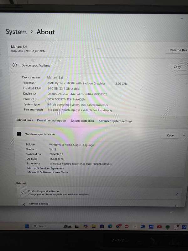 Laptop for sale