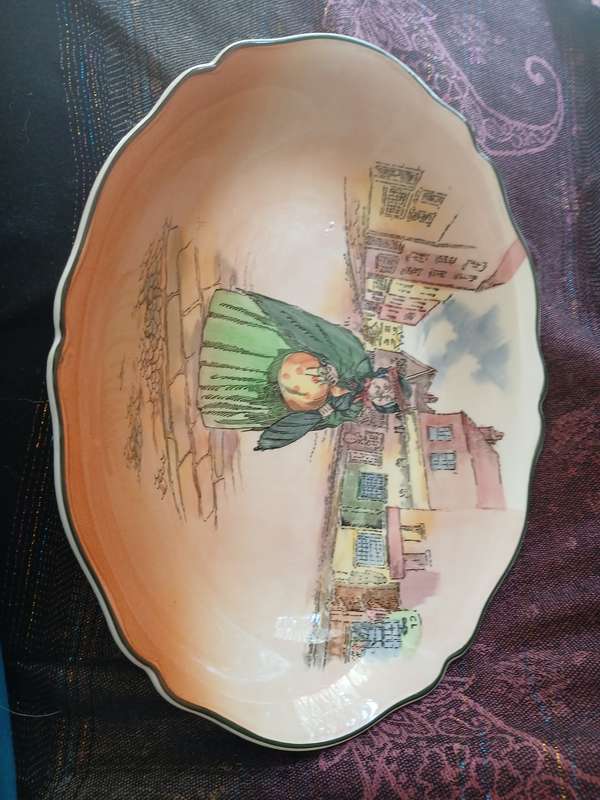 Royal Doulton Sairey Gamp Dickensware Bowl