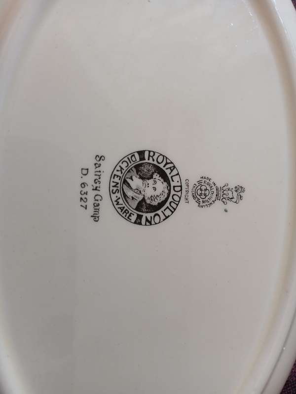Royal Doulton Sairey Gamp Dickensware Bowl