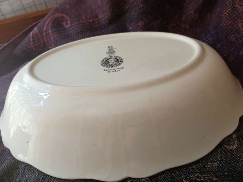 Royal Doulton Sairey Gamp Dickensware Bowl