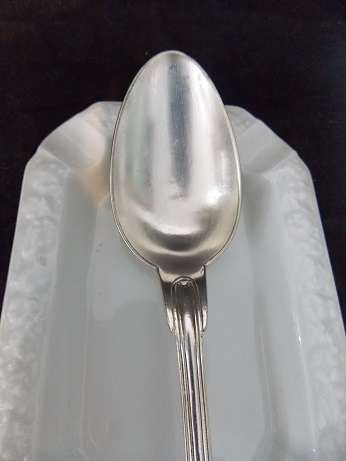 Silver Christofle Serving Spoon