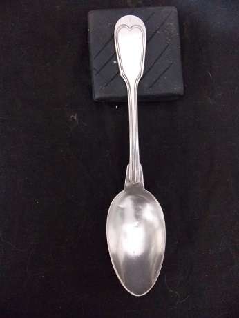 Silver Christofle Serving Spoon