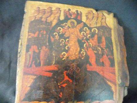 Old Looking Wooden Icon