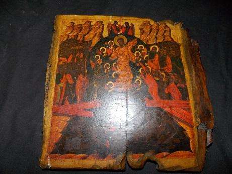 Old Looking Wooden Icon