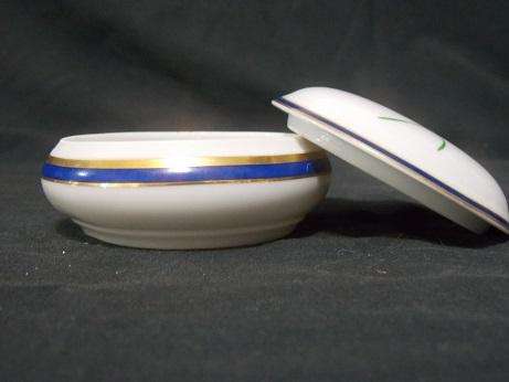 Tiffany & Co. Limoges France American Garden Round Porcelain Collectible Box