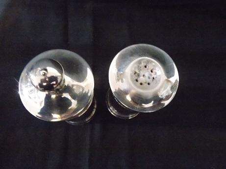 Christofle Silver Salt and Pepper Grinders