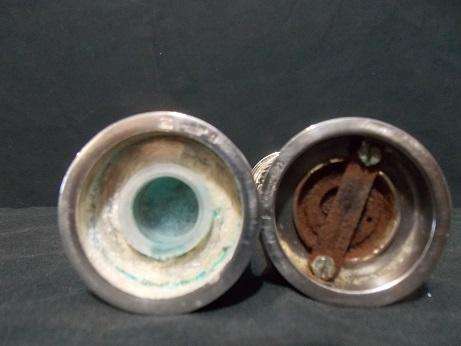 Christofle Silver Salt and Pepper Grinders