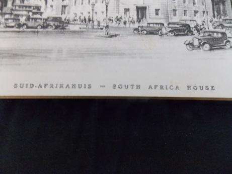 Set of Six Suid Afrikaans Placemats
