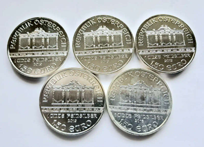 1 OZ SILVER COIN - 2019 AUSTRIA PHILHARMONIC Silver Coins