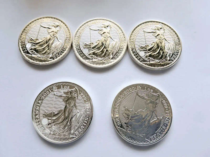 1 OZ SILVER COIN - 2020/21/22 BRITTANIA Silver Coins