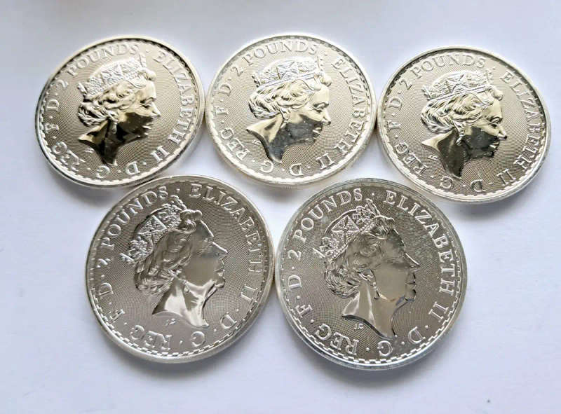 1 OZ SILVER COIN - 2020/21/22 BRITTANIA Silver Coins