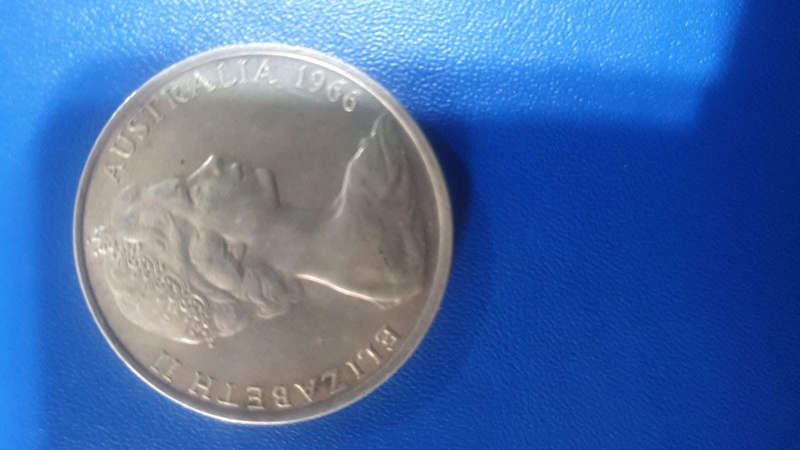 Australia 1966 Silver (.800 - 13.28 gr) 50 cents