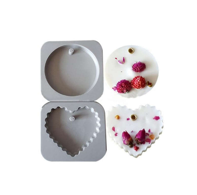 Silicone Epoxy Heart Mould