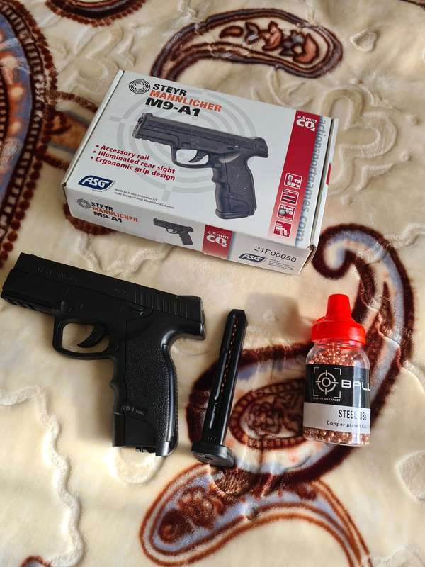 ASG 4.5mm co2 pellet gun