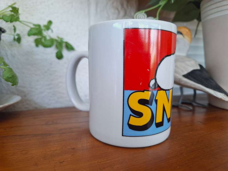 Vintage branded Snoopy coffee mug