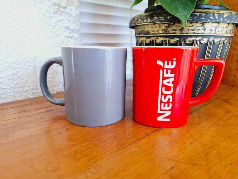 2 x Coffee mugs