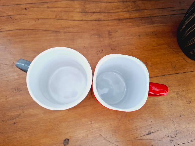 2 x Coffee mugs