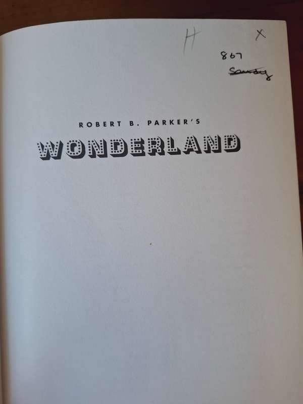 BOOK: Robert B Parker's Wonderland by Ace Atkins