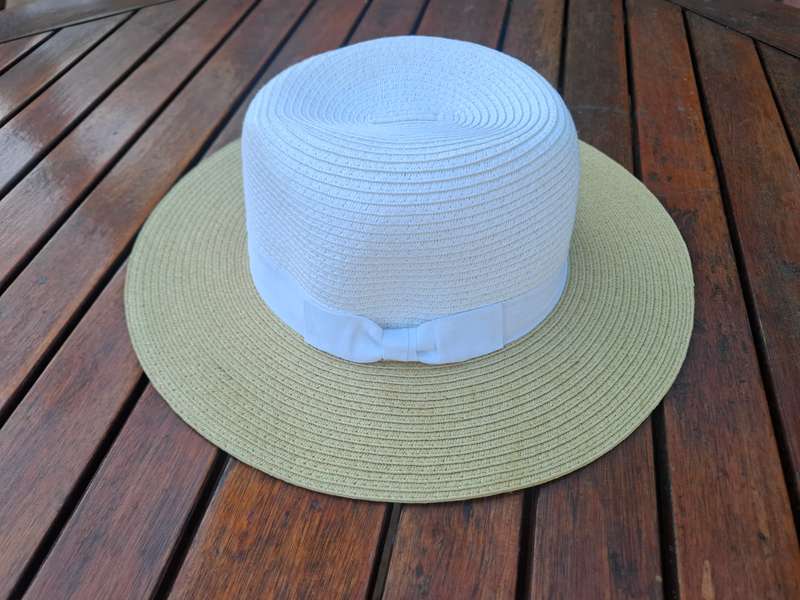 Fedora style sun hat