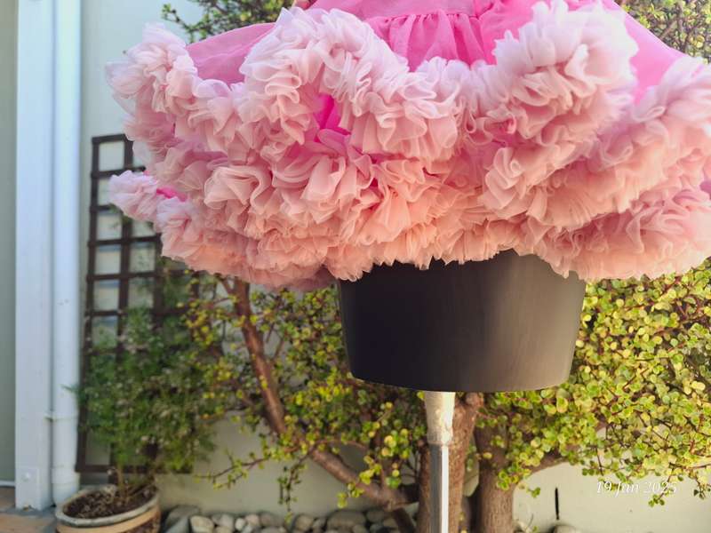 Smitten flutter pink tutu