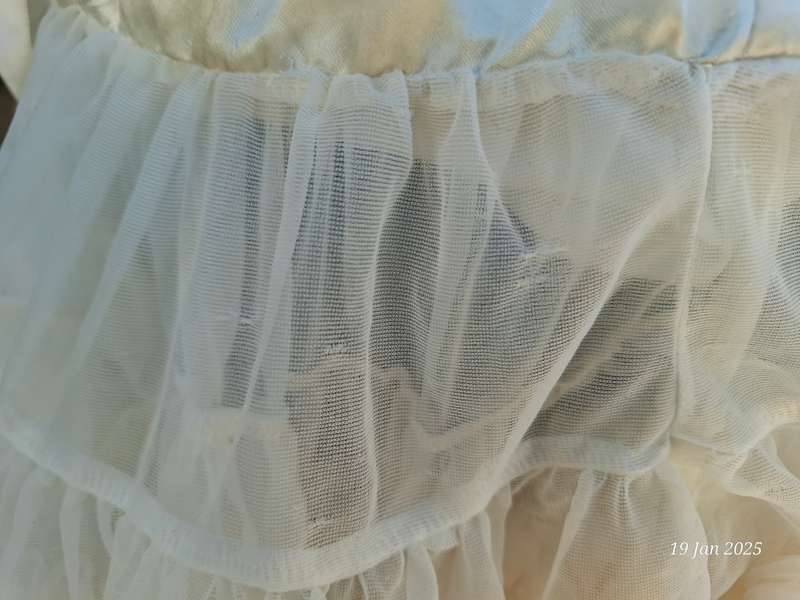 Smitten flutter white tutu