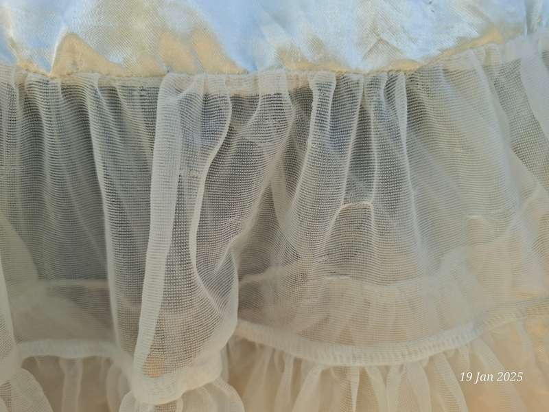 Smitten flutter white tutu