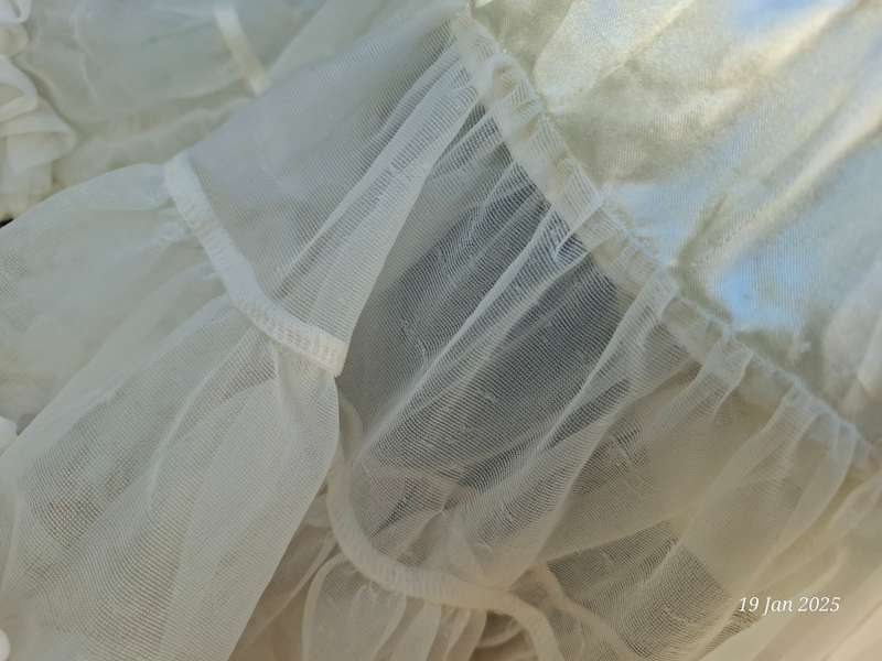 Smitten flutter white tutu