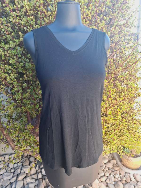 Mildays black tank top - S