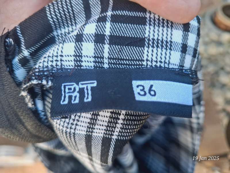 MRP check pleated mini skirt - 36