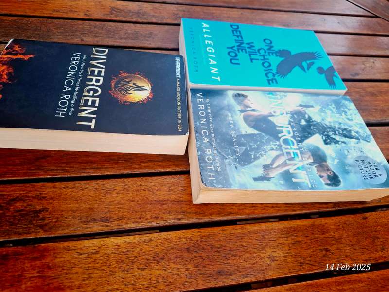 Divergent / Insurgent / Allegiant book set by Veronica Roth