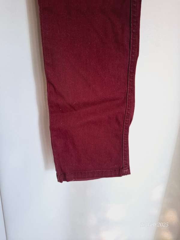 MRP Burgandy Chino Slim Stretch - 32