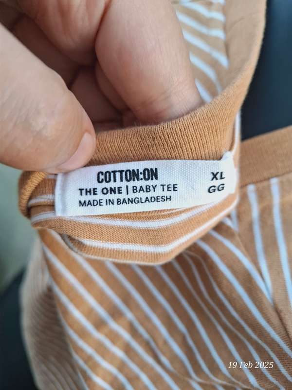 Cotton on the baby tee - XL