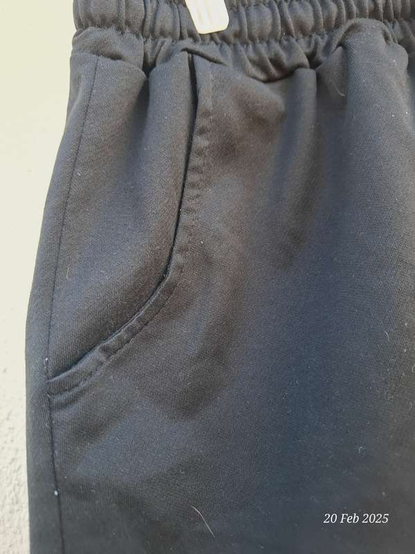 Shein black shorts - M