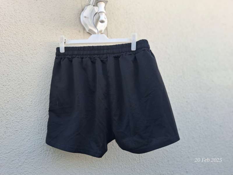 Shein black shorts - M