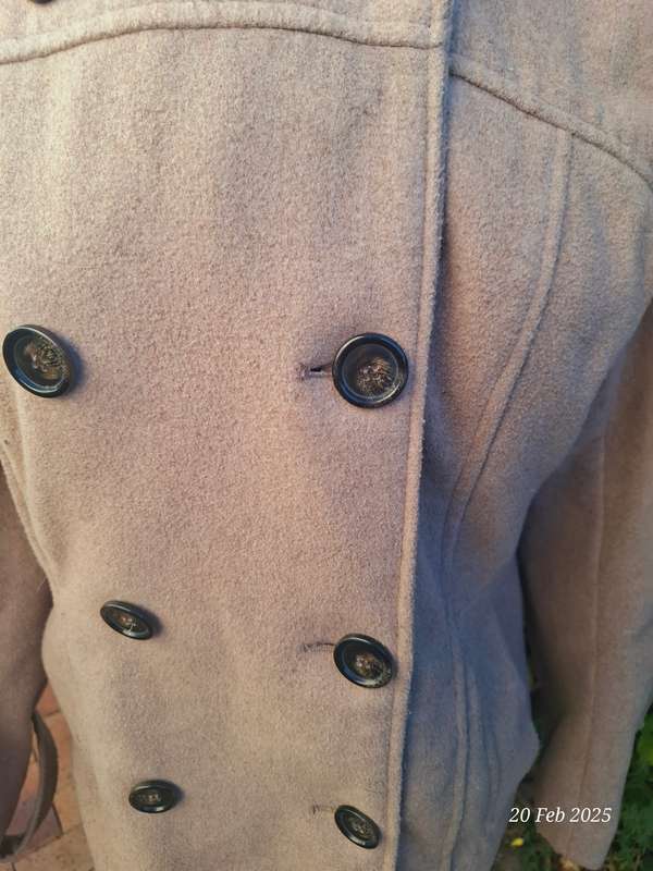 tan duffle coat - 40