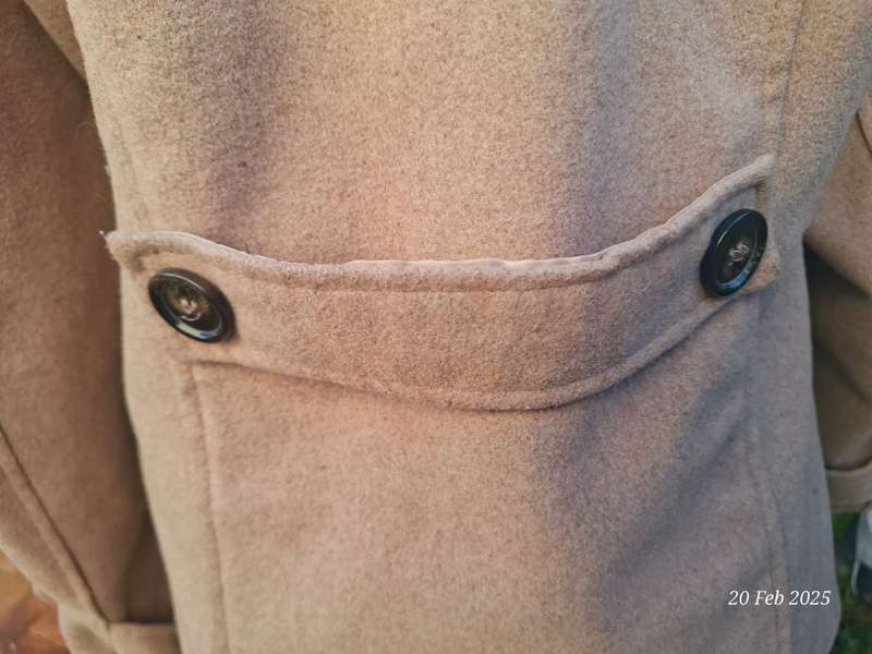 tan duffle coat - 40