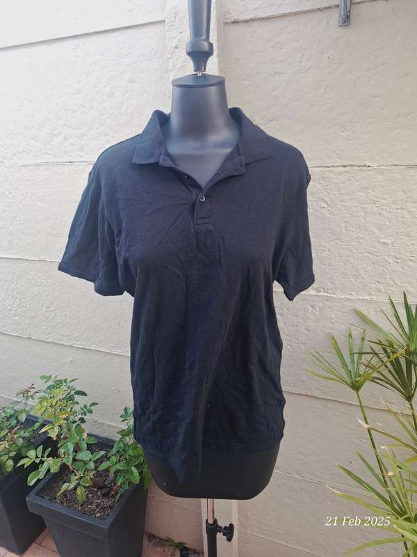 MRP Black golf shirt - L