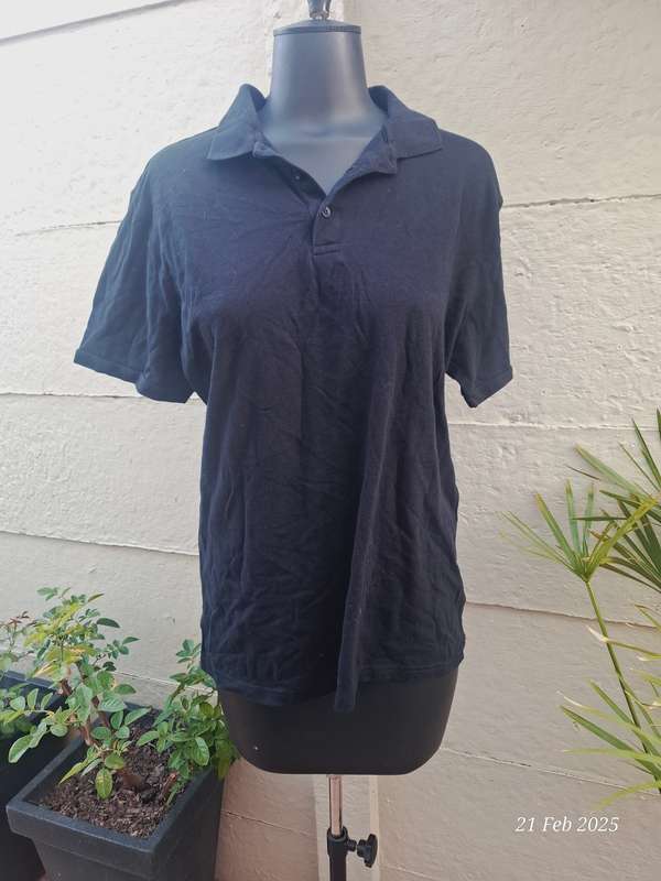 MRP Black golf shirt - L
