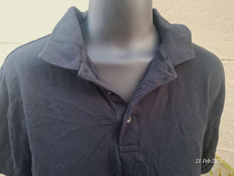 MRP Black golf shirt - L
