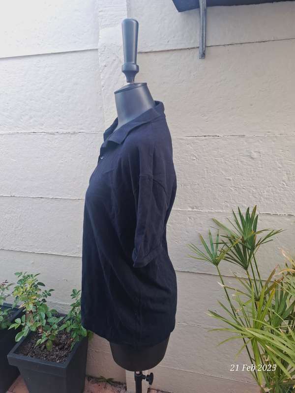 MRP Black golf shirt - L