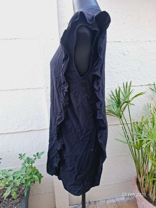 Pick n pay clothing real women black dress with ruffle detail - Size XL