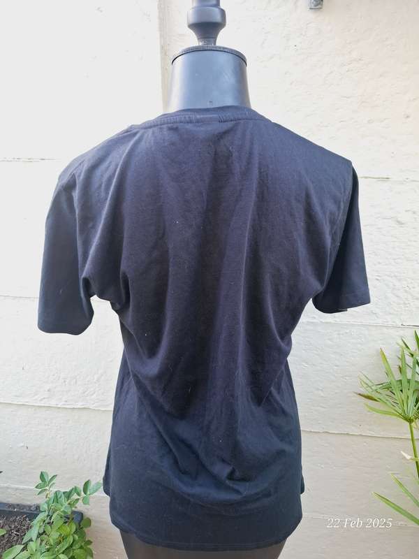 Fittees black t-shirt - Size M
