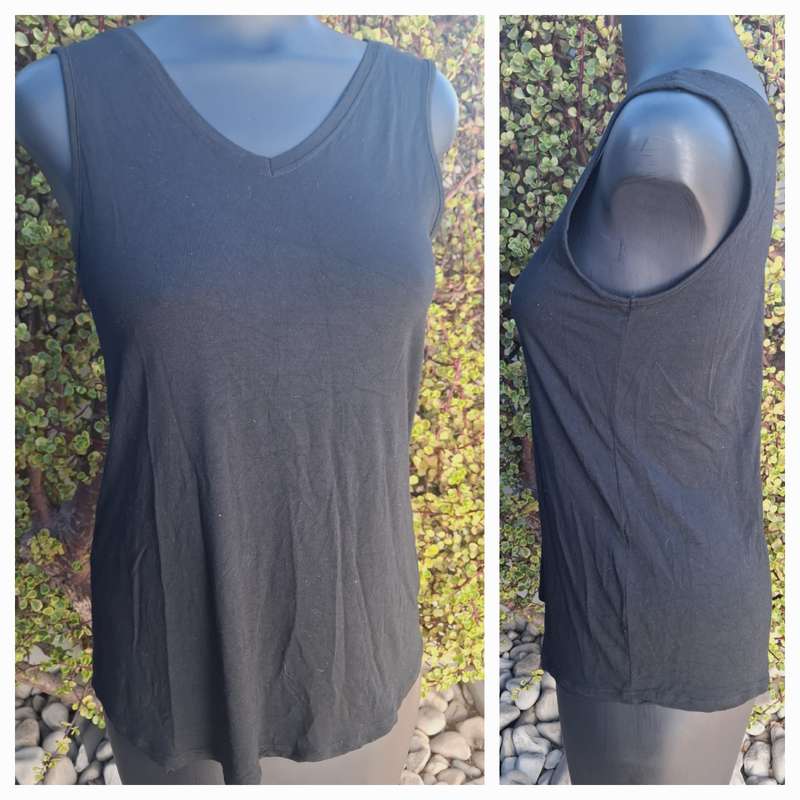 Mildays black tank top - S
