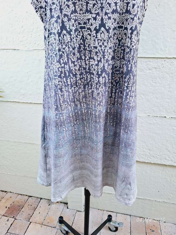 NEW Sleeveless print dress - XXL