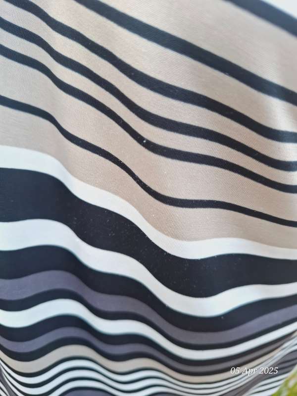 Merien hall (Edgars) cowl neck stripe top - 16