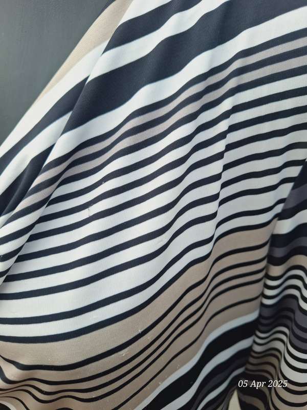 Merien hall (Edgars) cowl neck stripe top - 16